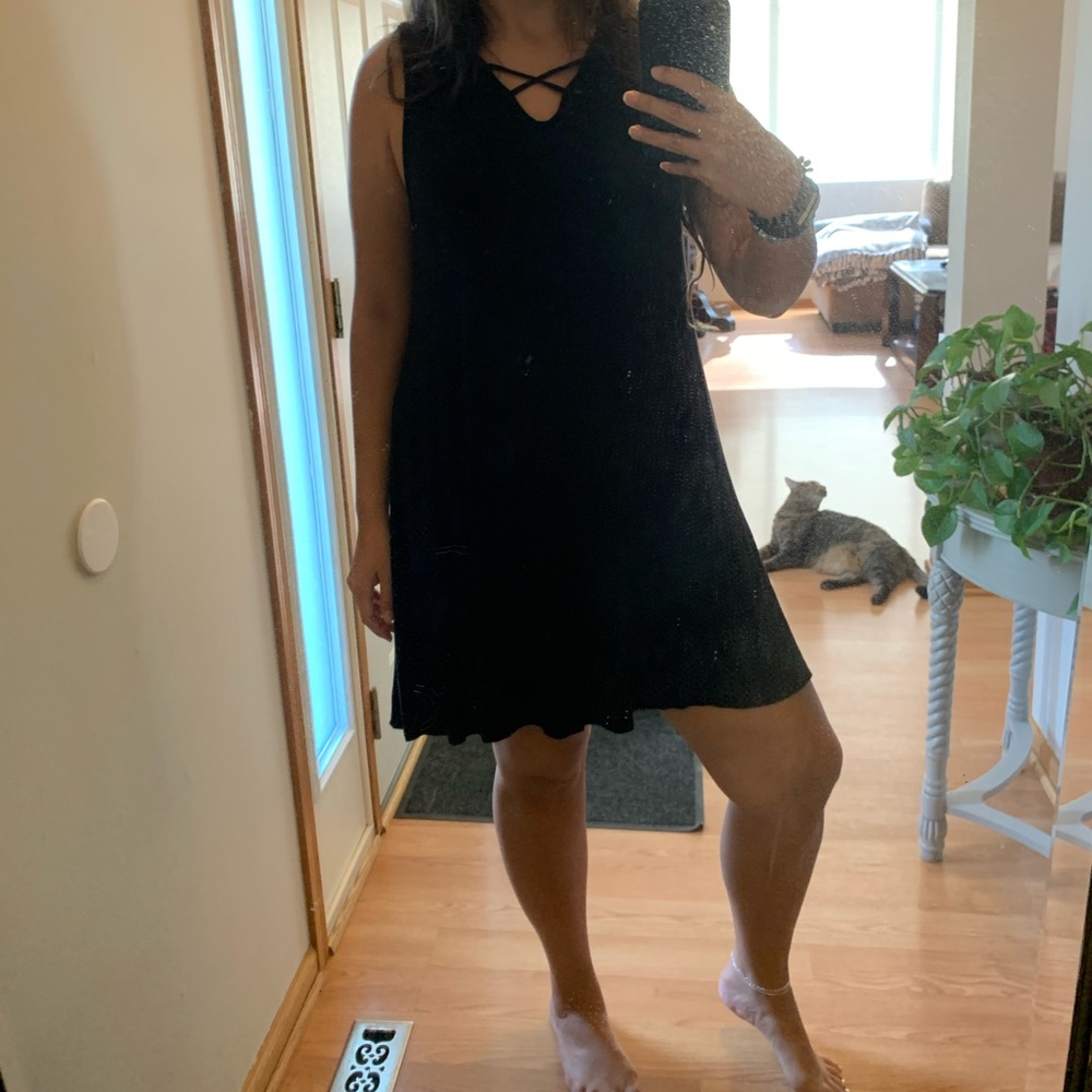 POOF little black dress